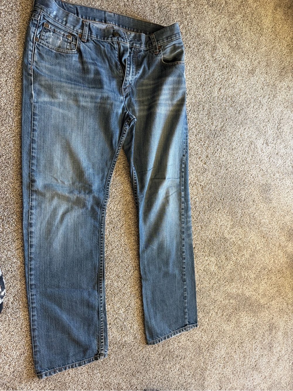 Men's Classic Straight Fit Jeans - Blue
